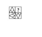 Which answer figure will complete the pattern in the question figure ?