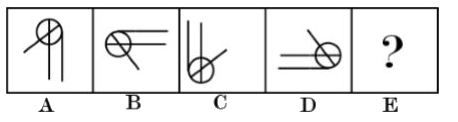 Choose the option that would follow next in the given figure series.