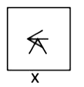 Choose the option in which the figure marked ‘x’ is embedded. (Rotation is not allowed)