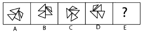 Choose the option that would follow next in the given figure series.