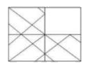 Select the figure from the options that when placed in the blank space of the given figure will complete the pattern.