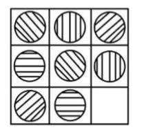 Identify the option figure that completed the pattern.