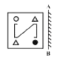 If a mirror is placed on the line AB, then which of the answer figures is the right image of the given figure?