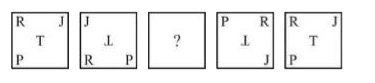 In the following questions, select the figure which can be placed at the sign of question mar, (?) from the given altematives.