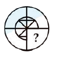 Which answer figure will complete the pattern in the question figure?