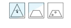 A piece of paper is folded and punched as shown below in the question figures. From the given answer figures, indicate how it will appear when opened?