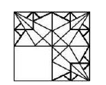 Select the option figure, which when placed in the blank space of the figure marked 'X' would  complete the pattern