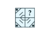 Which answer figure will complete the pattern in the question figure ?