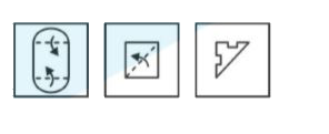 A piece of paper is folded and punched as shown below in the question figures. From the given answer figures. Indicate how it will appear when opened ?