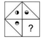 Which answer figure will complete the pattern in the question figure?