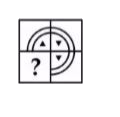 Which answer figure will complete the pattern in the question figure ?