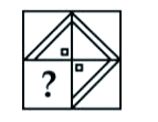 Which answer figure will complete the pattern in the question figure?