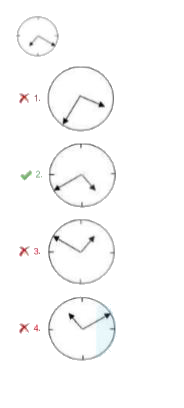 Select the correct mirror image of the given figure when the mirror is placed to the right side of the figure.