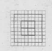 Trace each figure and draw lines of symmetry, if any: (c)