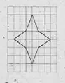 Trace each figure and draw lines of symmetry, if any: (f)