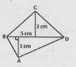 Find the area of the quadrilateral ABCD