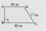 Length of the fence of a trapezium shaped field ABCD is 120m.If BC=48 m,CD=17 m and AD=40 m,Find the area of this field,Side AB is perpendicular to the parallel series AD and BC.