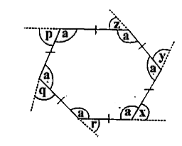 Take a regular hexagon Fig.      What is the measure of each  interior angle?