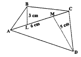 Find the area of the following quadrilaterals (Fig.)