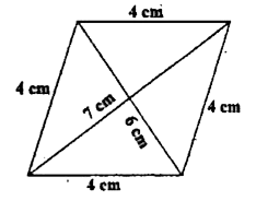 Find the area of the following quadrilaterals (Fig.)