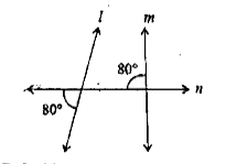 In the given figure below, dicide whether l is parallel to m.
