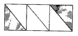 Estimate the part of figure which is shaded and hence find the percentage of the part which is shaded.