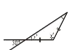 Find the values of x and y in the following figures.