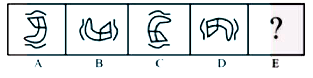 Select the Answer Fig . That will come next the following Problem Fig. series.