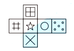 Which of the following cube in the answer figure cannot be made based on the unfolded cube in the question figure ?