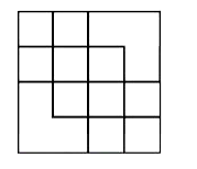 How many squares are present in the following figure ?