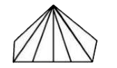 How many triangles are there in the given figure?