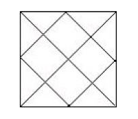 How many triangles are present in the following figure?