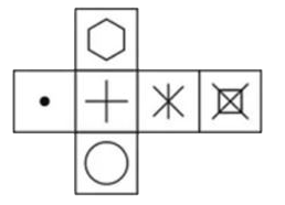 Which of the following cube in the answer figure cannot be made based on the unfolded cube in the question figure?