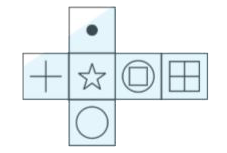 Which of the following cube in the answer figure cannot be made based on the unfolded cube in the question figure ?