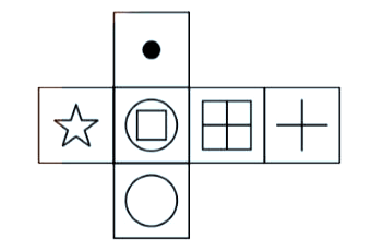 Which of the following cube in the answer figure cannot be made based on the unfolded cube in the question figure?