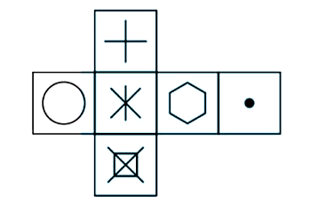 Which of the following cube in the answer figure cannot be made based on the unfolded cube in the question figure?