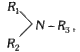 यौगिक  नाइट्रोसोएमीन बनाता है, जब प्रतिस्थापी निम्न होते हैं