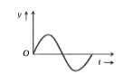 सरल आवर्त गति कर रहे किसी कण के समय-विस्थापन ग्राफ को चित्र में दिखाया गया है।      इसके संगत कण का बल -समय ग्राफ है