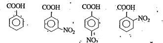 Arrange the following acid as per their increasing strength - State reason behind it- <bvr>