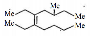 Write the names of the following two organic compound in I.U.P.A.C. system