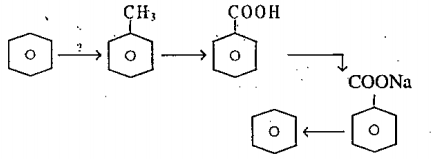 State the reagent used for the following. Conversion:-