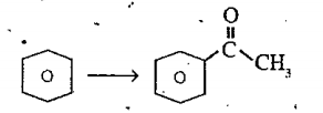 How would you Convert. State one demerits Fredel craft alkylation reaction.: .