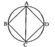 निम्न चित्र में angle BAC = 70^@, angle DAC = 40^@, तब angle BCD = ?