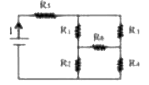 संलग्न परिपथ में यह देखा है कि धारा t प्रतिरोध R(6) के मान पर निर्भर नही है, तब प्रतिरोधो में मानो को संतुष्ट करना चाहिए -
