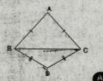 triangleABC and triangleDBC are two isosceles triangles on the same base BC (see figure). Show that angelABD = angelACD.
