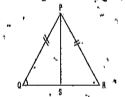 DeltaPQR Is an isosceles triangle and ‘S’ is the mid-point of bar(QR) then DeltaPQS~=