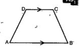 square ABCD is a trapezium in which AB////CD ,if  angleA = 45^@,then angleD=
