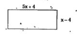 Find the length and breadth of the rectangle given below if its perimeter is 72 m.