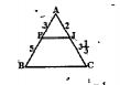 Are the triangles formed in each figure similar? If so, name the criterion of similarity. Write the similarity relation in symbolic form.