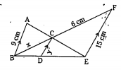 Observe the below diagram and find the values of x and y.